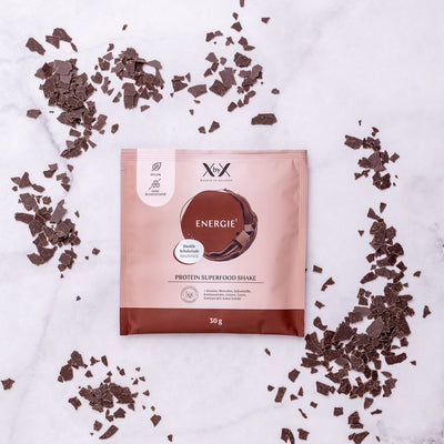 Energie Dunkle Schokolade Sachet