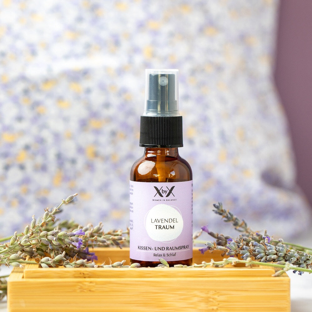 ProNuri® Lavendel Gute Nacht Spray – 500 Ml Kissenspray Mit Lavendelöl Für Erholsamen Schlaf