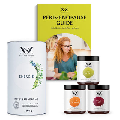 XbyX Perimenopause Set frühe Wechseljahre mit Guide Menopause Energie