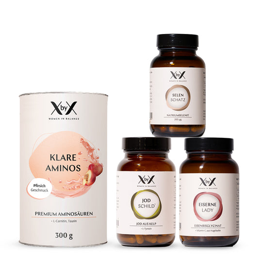 künstliche schilddrüsenhormone Schilddrüsen Set – Nährstoffe abgestimmt für Frauen 💚