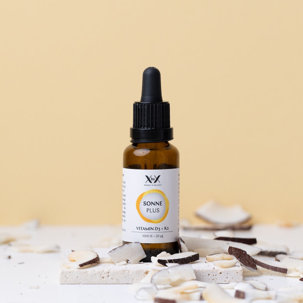 Sonne Plus – Vitamin D3+K2 Tropfen für graue Tage ☀️